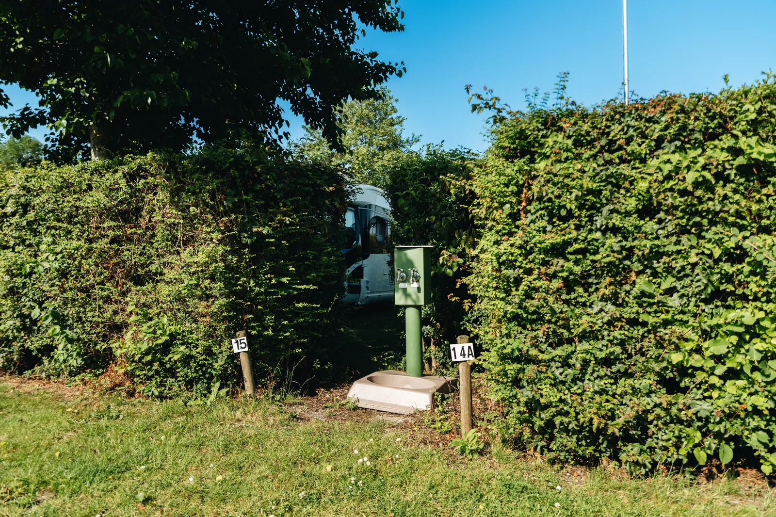 Wohnmobilstellplatz unter 7.5m 3